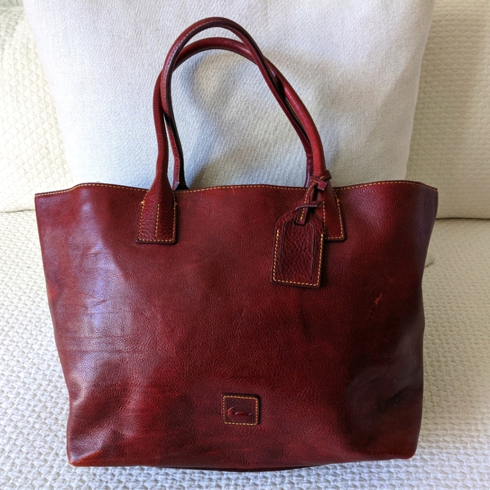 Leather Dooney & Bourke Florentine Russell Tote